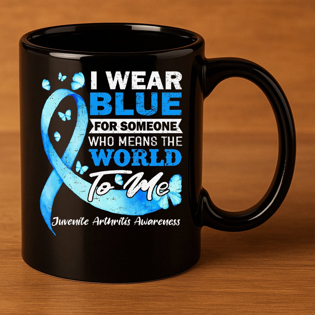 Juvenile Arthritis Awareness 11oz C Handle Ceramic Mug