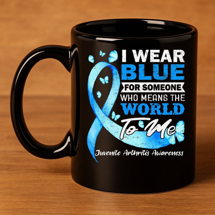 Juvenile Arthritis Awareness 11oz C Handle Ceramic Mug