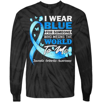 Juvenile Arthritis Awareness Tie-Dye Long Sleeve Shirt