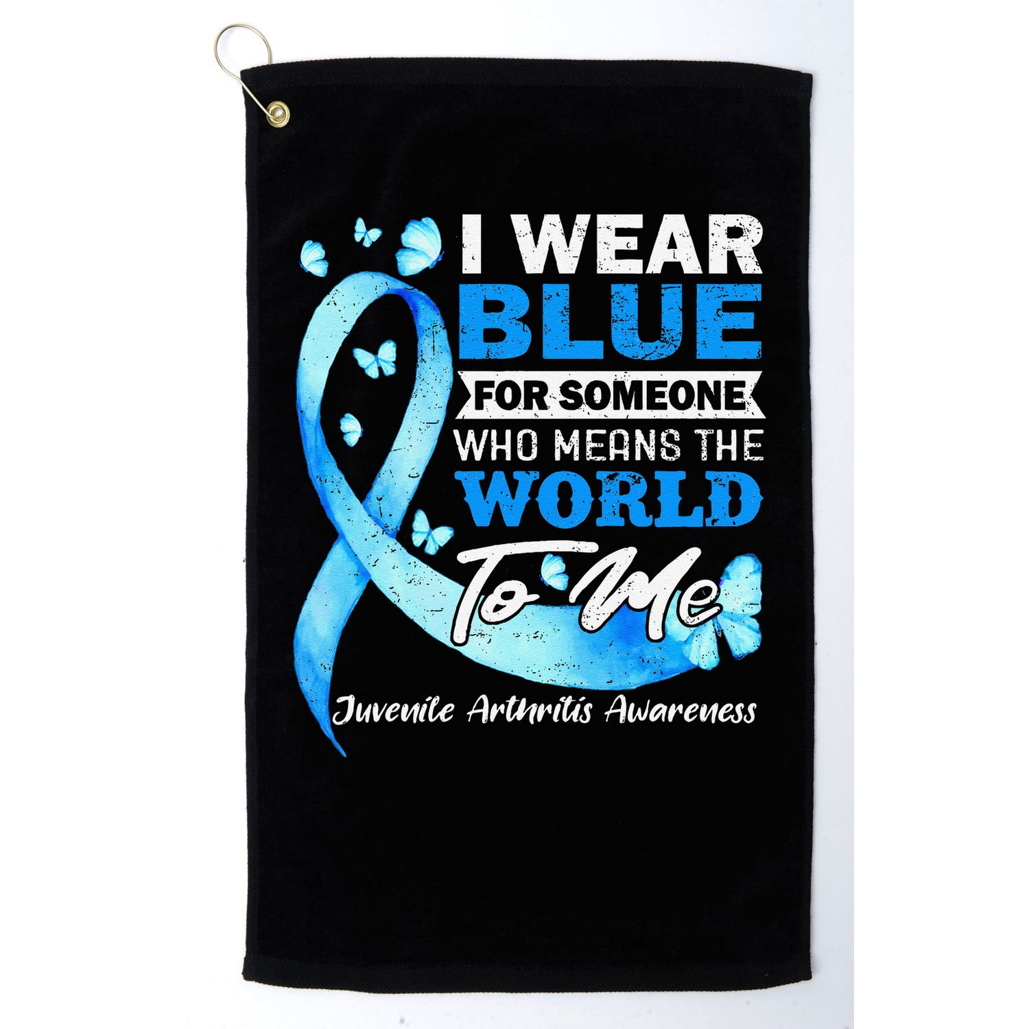 Juvenile Arthritis Awareness Golf Towel