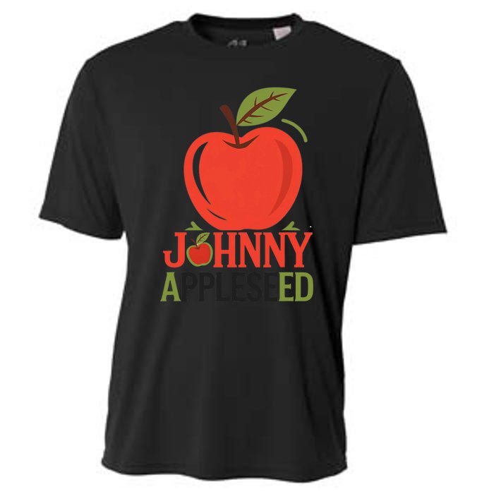 Johnny Appleseed Apple Day Sept 26 Orchard Nursery Cooling Performance Crew T-Shirt