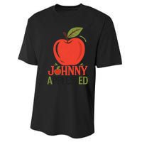 Johnny Appleseed Apple Day Sept 26 Orchard Nursery Performance Sprint T-Shirt