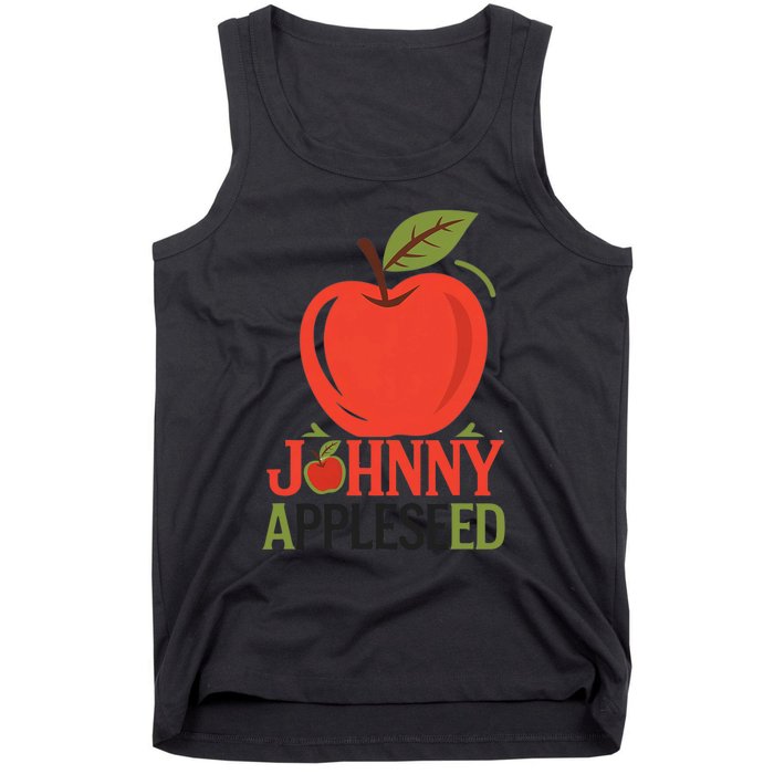 Johnny Appleseed Apple Day Sept 26 Orchard Nursery Tank Top