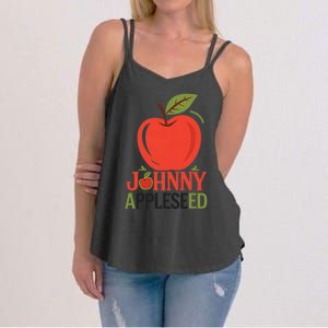 Johnny Appleseed Apple Day Sept 26 Orchard Nursery Women's Strappy Tank