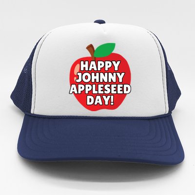 Johnny Appleseed Apple Day Sept 26 Orchard Nursery Trucker Hat