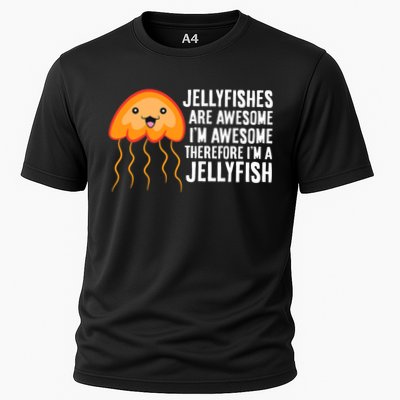 Jellyfishes Are Awesome Im Awesome Im A Jellyfish Performance Shirt