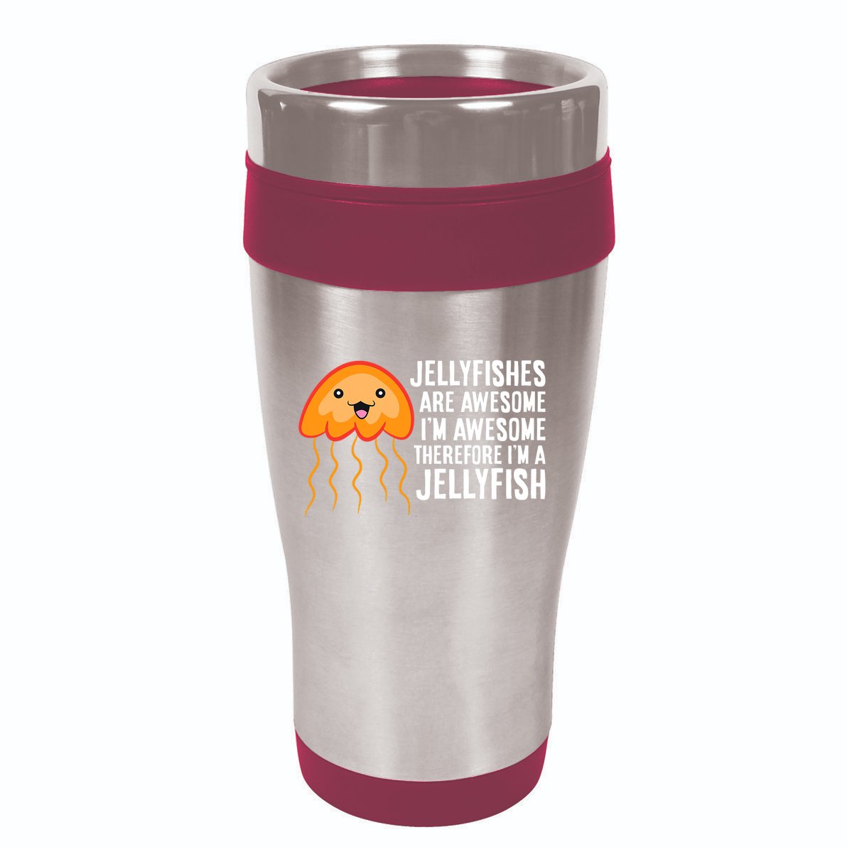 Jellyfishes Are Awesome Im Awesome Im A Jellyfish 16oz Travel Tumbler