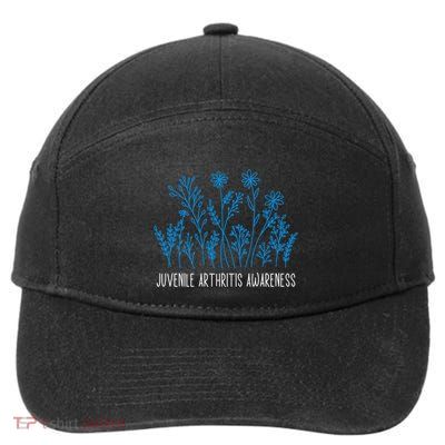 Juvenile Arthritis Awareness Family Support Matching Gift 7-Panel Snapback Hat
