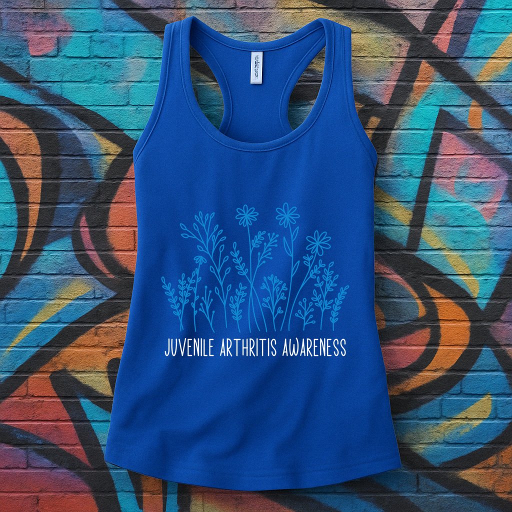 Juvenile Arthritis Awareness Family Support Matching Gift Womens Tank Top