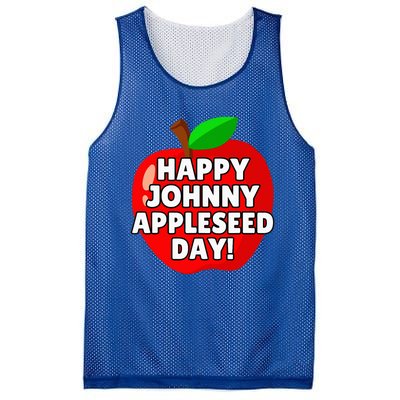 Johnny Appleseed Apple Day Mesh Reversible Basketball Jersey Tank