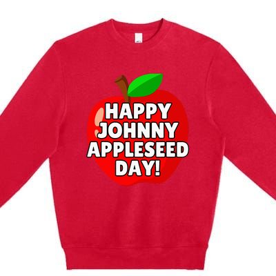 Johnny Appleseed Apple Day Premium Crewneck Sweatshirt