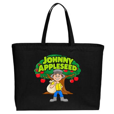 Johnny Appleseed Apple Day Sept 26 Celebrate Legends Cotton Canvas Jumbo Tote