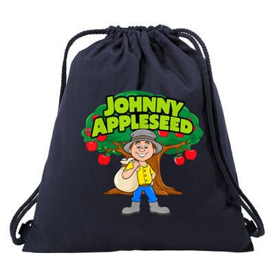 Johnny Appleseed Apple Day Sept 26 Celebrate Legends Drawstring Bag