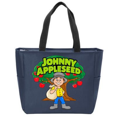 Johnny Appleseed Apple Day Sept 26 Celebrate Legends Zip Tote Bag