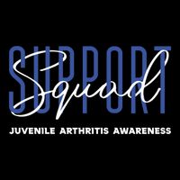 Juvenile Arthritis Awareness Support Squad Blue Ribbon Meaningful Gift City Backpack