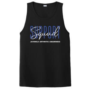 Juvenile Arthritis Awareness Support Squad Blue Ribbon Meaningful Gift PosiCharge Competitor Tank