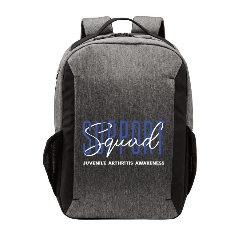 Juvenile Arthritis Awareness Support Squad Blue Ribbon Meaningful Gift Vector Backpack