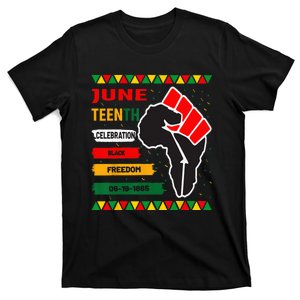 Juneteenth African American Freedom Black Pride Juneteenth T-Shirt