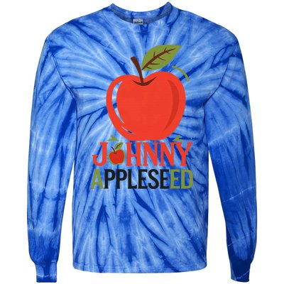 Johnny Appleseed Apple Day Sept 26 Orchard Nursery Tie-Dye Long Sleeve Shirt