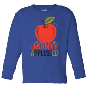 Johnny Appleseed Apple Day Sept 26 Orchard Nursery Toddler Long Sleeve Shirt