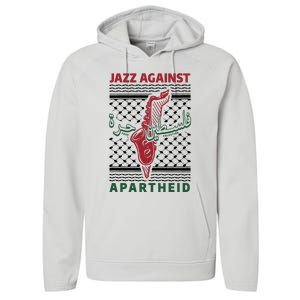 Jazz Against Apartheid Performance Fleece Hoodie