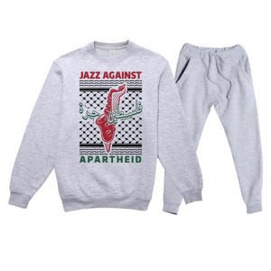 Jazz Against Apartheid Premium Crewneck Sweatsuit Set