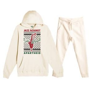 Jazz Against Apartheid Premium Hooded Sweatsuit Set