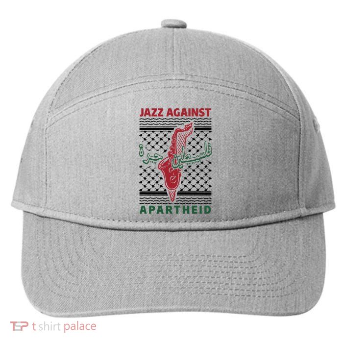 Jazz Against Apartheid 7-Panel Snapback Hat