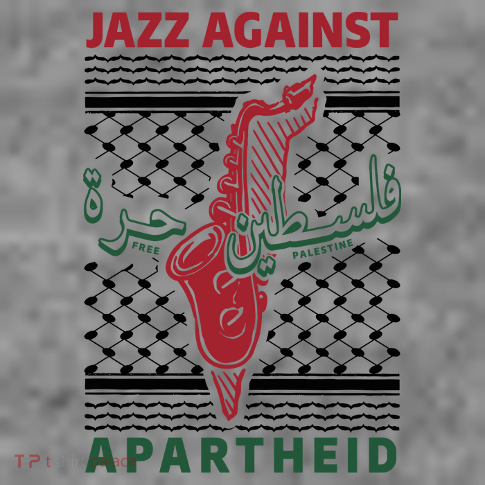 Jazz Against Apartheid 7-Panel Snapback Hat