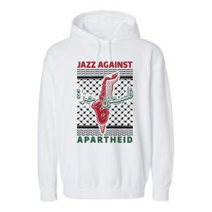 Jazz Against Apartheid Garment-Dyed Fleece Hoodie