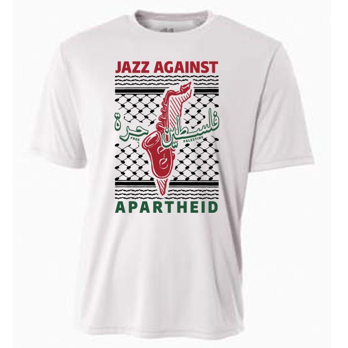 Jazz Against Apartheid Cooling Performance Crew T-Shirt