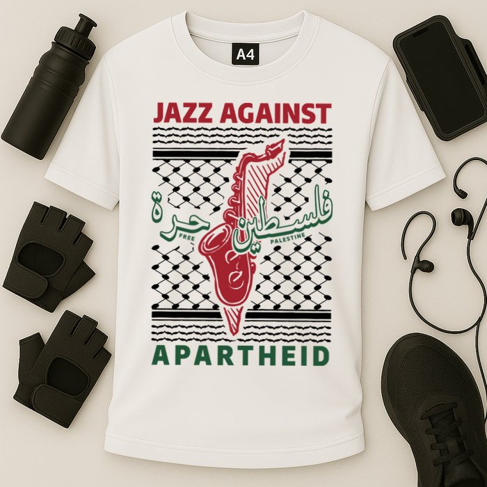 Jazz Against Apartheid Cooling Performance Crew T-Shirt