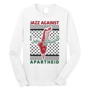 Jazz Against Apartheid Long Sleeve Shirt