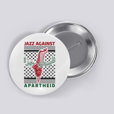 Jazz Against Apartheid Button