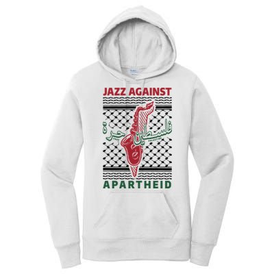 Jazz Against Apartheid Women's Pullover Hoodie