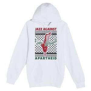 Jazz Against Apartheid Premium Pullover Hoodie