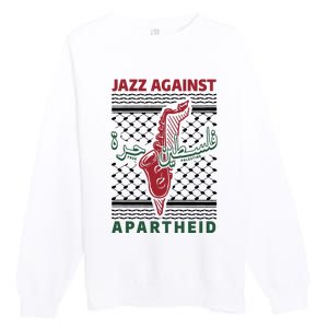 Jazz Against Apartheid Premium Crewneck Sweatshirt