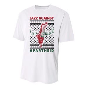 Jazz Against Apartheid Performance Sprint T-Shirt