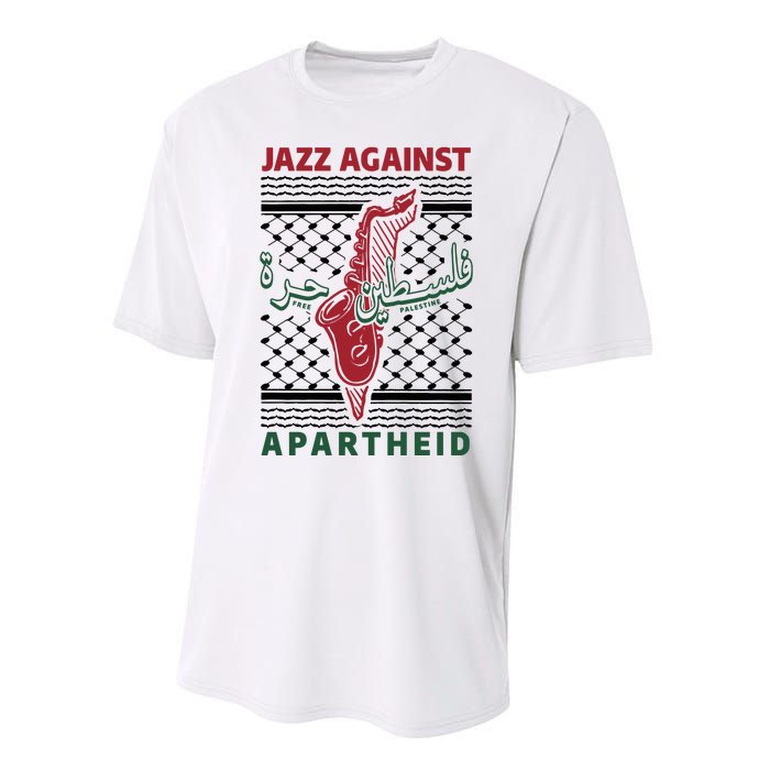 Jazz Against Apartheid Performance Sprint T-Shirt