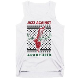 Jazz Against Apartheid Tank Top