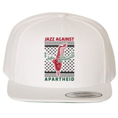 Jazz Against Apartheid Wool Snapback Cap