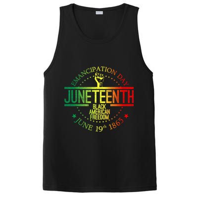 Juneteenth African American Freedom Black History June 19 PosiCharge Competitor Tank