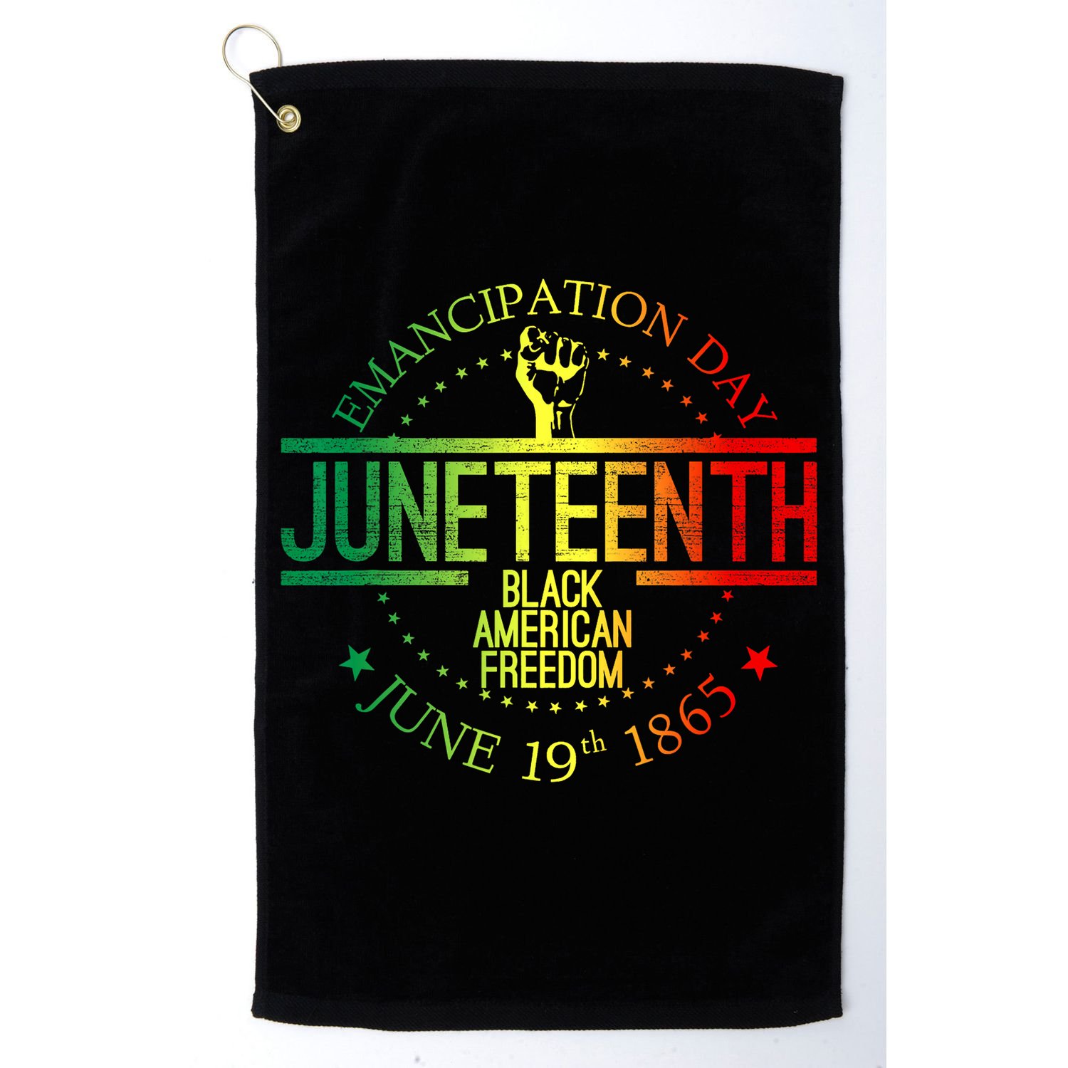 Juneteenth African American Freedom Black History June 19 Golf Towel