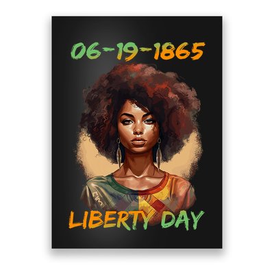 Juneteenth African American Women Independence Day Poster
