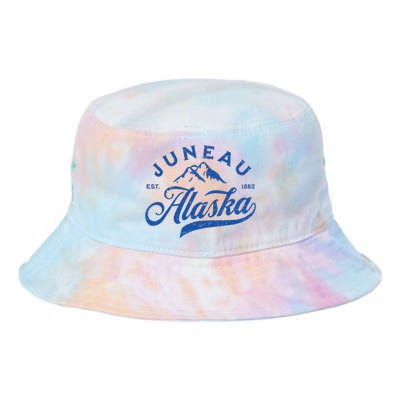 Juneau Alaska Ak Mountains Family Vacation Souvenir Tie Dye Newport Bucket Hat