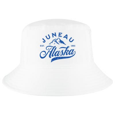 Juneau Alaska Ak Mountains Family Vacation Souvenir Cool Comfort Performance Bucket Hat