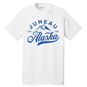 Juneau Alaska Ak Mountains Family Vacation Souvenir Tall T-Shirt