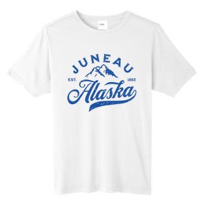 Juneau Alaska Ak Mountains Family Vacation Souvenir Tall Fusion ChromaSoft Performance T-Shirt