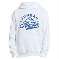 Juneau Alaska Ak Mountains Family Vacation Souvenir Urban Pullover Hoodie