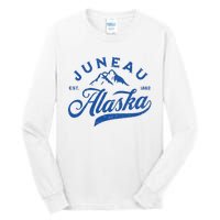 Juneau Alaska Ak Mountains Family Vacation Souvenir Tall Long Sleeve T-Shirt